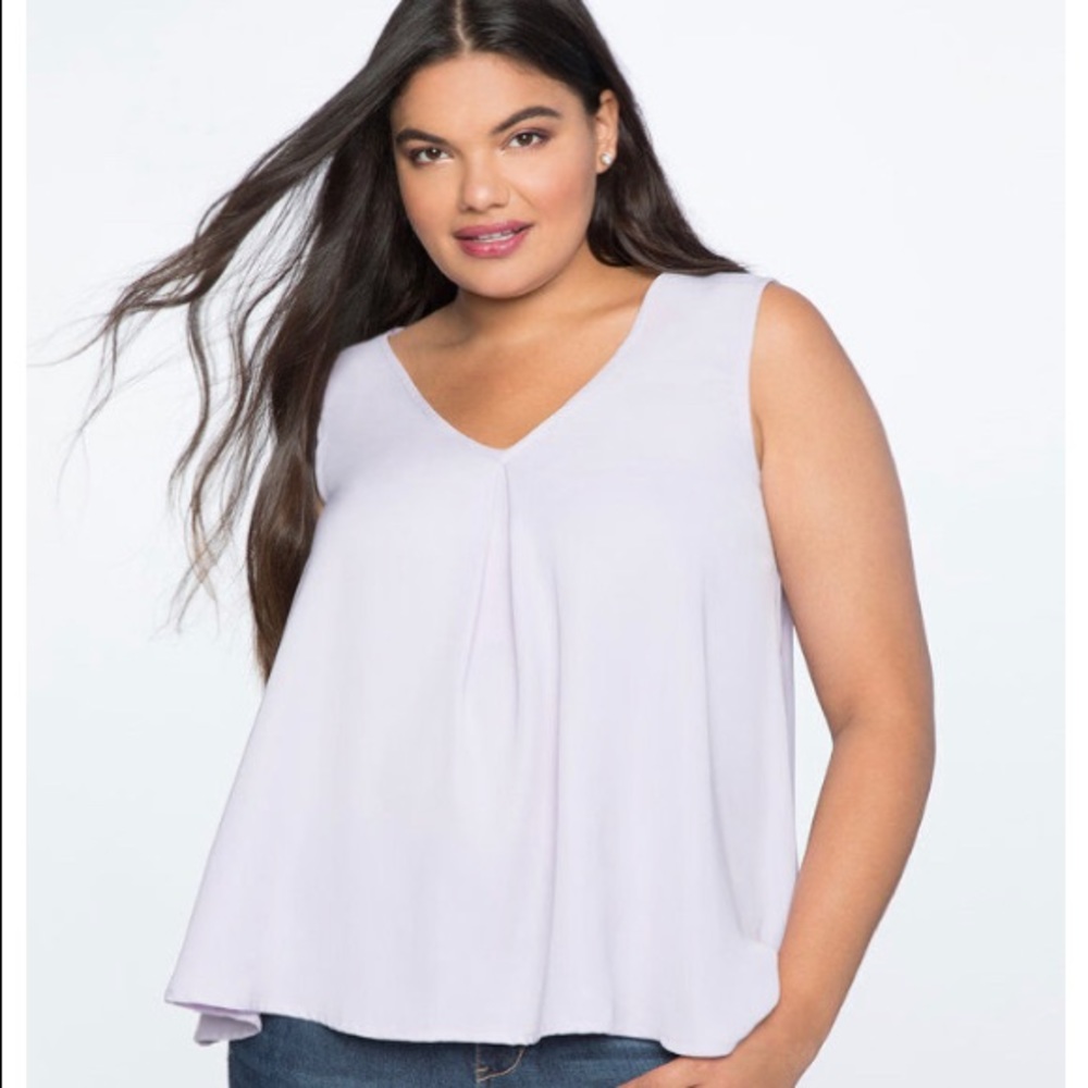 V neck swing tank